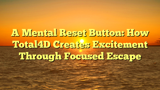 A Mental Reset Button: How Total4D Creates Excitement Through Focused Escape